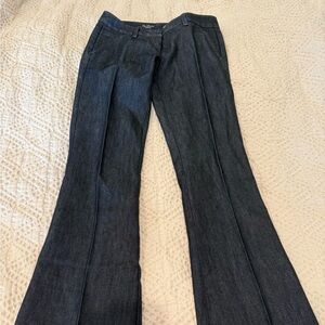 The Limited Dark Blue Flare Jeans